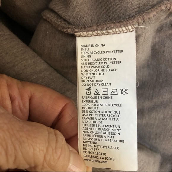 Prana Permafrost Half Zip Pullover Hoodie - Picture 5 of 11